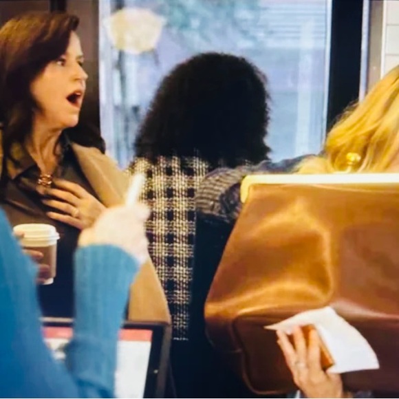 AOTA Elegant Burgundy Vegan Leather Clutch - Picture 8 of 8